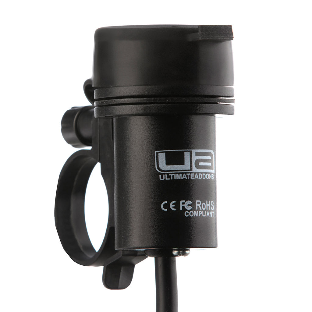 Dual USB Handlebar Hardwire Charger