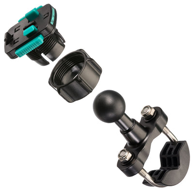 U-Bolt Handlebar Mount + 3 Prong Adapter