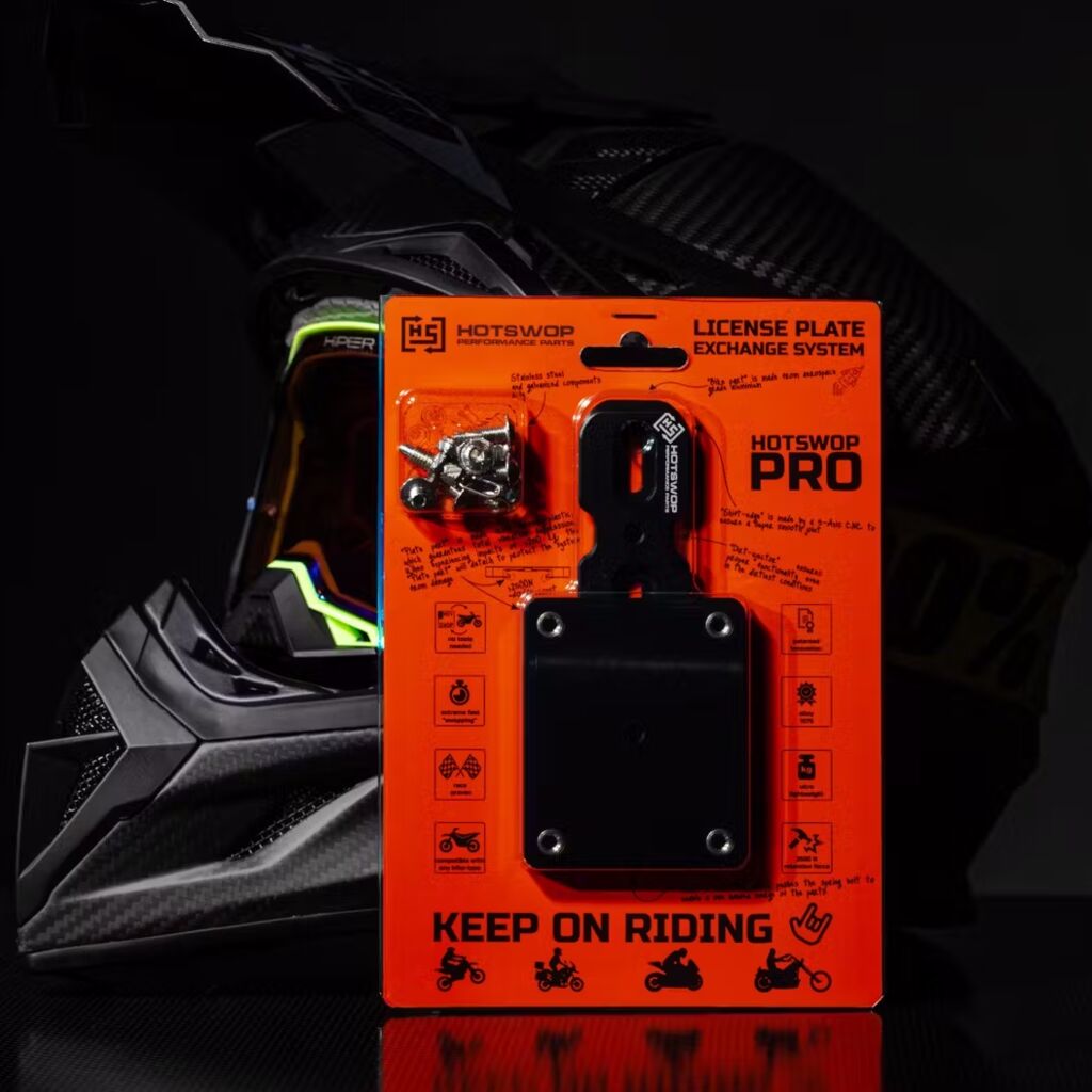 Motorcross Number Plate Pro Small Model