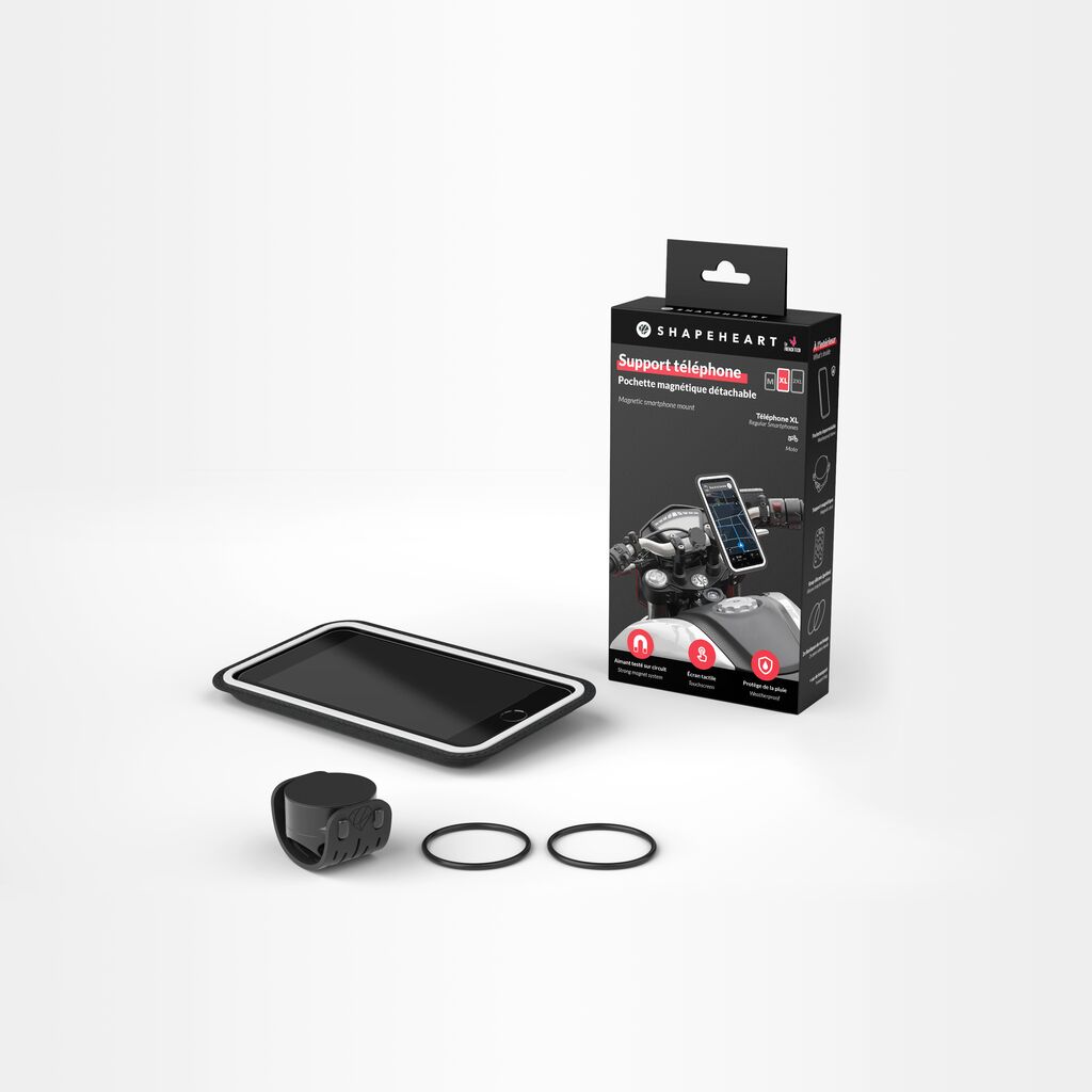 shapeheart smartphone motorcylce handlebar mount